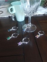 6pc. Beautiful Delicate Turtle Wine Glass Markers - £6.88 GBP