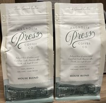 Magnolia Press Medium Roast Ground Coffee. Pack Of 4. 3/4 Lb Per Bag. Silos - £155.67 GBP
