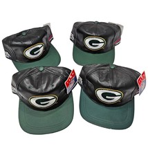 DAMAGED 4 Pc Lot - Vintage Green Bay Packers - Super Bowl XXXI Football Hat 1997 - £18.88 GBP