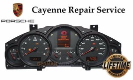 PORSCHE CAYENNE INSTRUMENT SPEEDOMETER CLUSTER 2003 - 2006 - REPAIR SERV... - £158.23 GBP