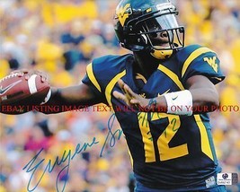 Eugene Geno Smith Autographed 8x10 Rp Photo Wvu - £10.78 GBP