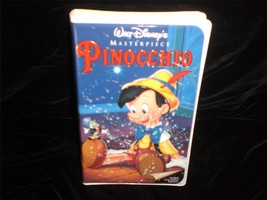 VHS Disney&#39;s Pinocchio 1940 Dickie Jones, Christian Rub, Mel Blanc - $10.00