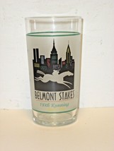 1998 - 130th Belmont Stakes glass in MINT Condition - £7.85 GBP