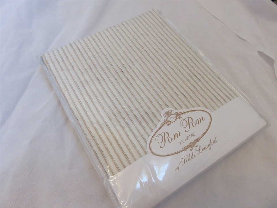 Pom Pom at Home Connor Full Queen Duvet cover Ivory Amber $494 Item image 3