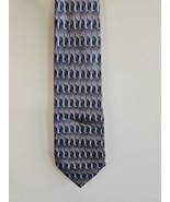 Jerry Garcia Gray Swirl Pattern Neck Tie, Fish Limited 10th Anniv. 100% ... - $20.74 CAD