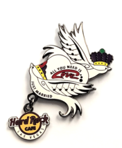 Las Vegas Hard Rock Cafe All You Need Is Love Just Married Dove Pin Dang... - $22.00