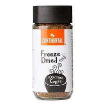 Continental Freeze Dried Pure Instant Coffee Powder, 100g Jar - $24.07