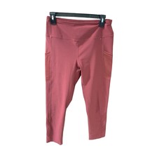Mondetta Womens Size M Performance Luxury Rust Legging Pull On Pants - $18.80