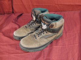 BROWN OZARK TRAIL HIKING BOOTS MEN&#39;S sz9.5 wc12641 - $19.97 CAD