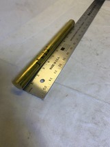 One 1” BRASS SOLID ROUND ROD 12” long New Lathe Bar Stock 1.00&quot; diameter x 12” - £29.01 GBP