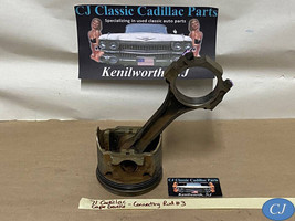 Oem 71 Cadillac Coupe Deville 472/500 Engine Connecting Rod &amp; Piston #3 - £38.91 GBP