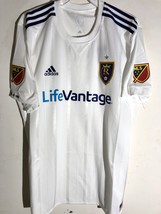 Adidas Authentic MLS Jersey RSL Salt Lake Real Team White sz 2X - £26.47 GBP