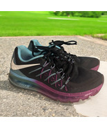 Nike Air Max 2015 Black Blue Pink Clearwater Women&#39;s Size 7.5 Sneakers - $35.37