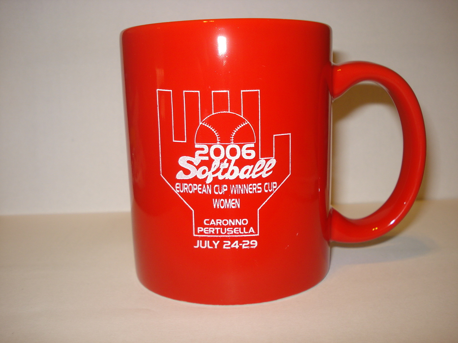 SOFTBALL - EUROPEAN 2006 CUP WINNERS CUP - MUG -TANKARD - COFFEE CUP - $6.99