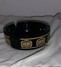 Vintage GOLDEN NUGGET Gold Logo on Black Glass Las Vegas Casino Souvenir... - $240.15 MXN