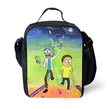 WM Rick And Morty Lunch Box Lunch Bag Kid Adult Classic Bag Run - £15.73 GBP