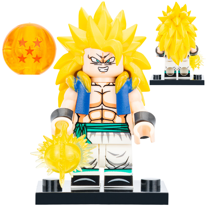 Super Gotenks Dragon Ball The Buu Saga Minifigures Building Toy - $3.49