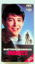 Project X - Movie on Beta 5192  - Matthew Broderick, Helen Hunt - PG - P... - $11.29