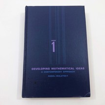 Developing Mathematical Ideas A Contemporary Approach Sobel &amp; Maletsky 1966 - $367.52 MXN