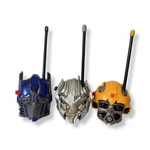 Transformers Walkie Talkie Set Bumblebee, Optimus Prime + Megatron 2007 Hasbro - $11.84