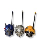 Transformers Walkie Talkie Set Bumblebee, Optimus Prime + Megatron 2007 ... - £9.25 GBP