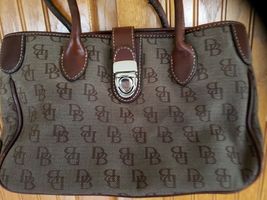 "Dooney &amp; Bourke" ~ Brown ~ Purse/Handbag ~ 12" Wide x 8" Tall x 5" Deep - $80.00
