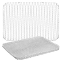 10 Pack Bbq Grill Mesh Mat, Disposable Grill Mesh Grill Mat Aluminum Grill Toppe - £30.05 GBP