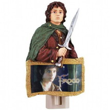 The Lord of the Rings Frodo Ceramic Figure Image Night Light NEW UNUSED - $14.50
