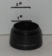 Kodak 45.5mm To 55mm Lens Hood Adapter 45.5-55mm filter step UP Ring - $269.81 MXN