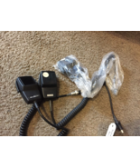 NEW Old Stock LOT of 3 Black Midland Mic Microphone with cord 4-pin fema... - $53.18