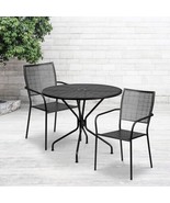 Flash Furniture Commercial Grade 35.25&quot; Round Black 35.25&quot;,  - $862.64 CAD
