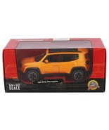 2017 Jeep Renegade SUV 1/24 Scale Diecast Model by Showcasts - ORANGE w/... - €29,65 EUR