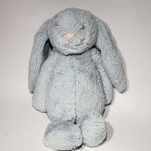 Jellycat London 12&quot; Light Blue Bashful Bunny Plush Floppy Ears London Age 0+ - £13.76 GBP