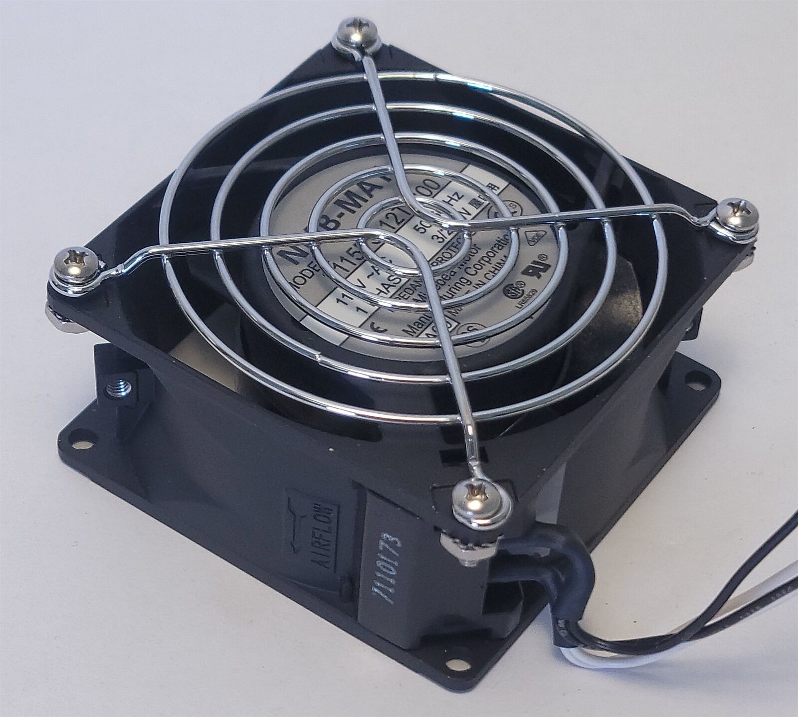 NMB-MAT 3115FS-12T-B00-A00 Fan , 1550 RPM , w/ Grill - $9.77