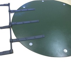 Hinge Kit ONLY for Turret Hole Cover, Green, for Military HMMWV (Cover N... - $199.95