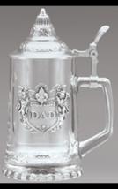 Glass Dad Stein -  Great Gift For Dad - $39.55