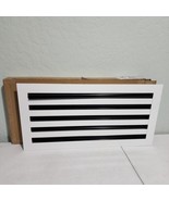 22x10 Modern AC Vent Cover - Decorative White Air Vent - Standard Linear... - $93.46