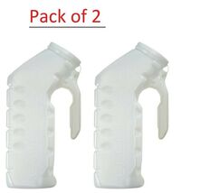 2 Pcs Men&#39;s Male Urinal Pee Bottle Travel Trip Toilet Car Portable 32 Oz... - $14.95 CAD