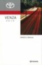 2010 TOYOTA VENZA OWNER'S AND OPERATOR'S MANUAL BOOK K4682 image 15