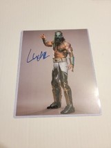 Luchasaurus Autograph 8x10 Signed Promo Auto Wrestling Aew w/ Highspots Coa - £7.76 GBP