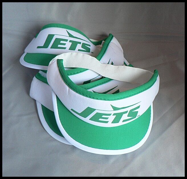 NEW YORK JETS NFL RUSS BABY VISOR HAT NEW SET OF 6 PARTY SET  NEW - $13.85