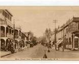 Main Street Fountain Mount Holly New Jersey Postcard 1923 Union National... - £17.40 GBP