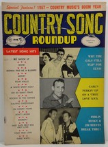 Country Song Roundup Magazine August 1957 Elvis Presley - £3.94 GBP