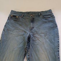 New York Jeans High Rise Women's Blue Jeans Size 16 Average Measured 34x26 image 9