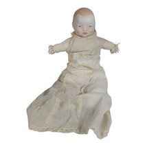 VTG Artist Repro Japan Grace Putnam Bye-lo  Bisque Baby Doll Hand Painted Blue - £56.98 GBP