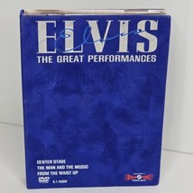 ELVIS The Great Performances Boxed Set (DVD, 2002, 3-Disc Set) - Tested - $14.50