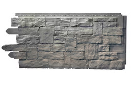 Mobile Home/RV Novik Smoke Grey Stacked Stone Skirting Panel (10 Pieces) - £279.38 GBP
