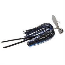 Strike King Tour Grade Rage Blade 3/8 oz Black Blue Flake Swim Jig Lure - $14.99