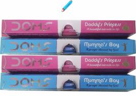 DOMS Two Mumma Boy Plus Two Daddy Princess Pencil Packets Combo (Set of ... - £53.74 GBP