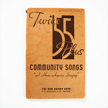 Twice 55 Plus Community Songs &quot;I Hear America Singing&quot; Vocal Edition - £7.84 GBP